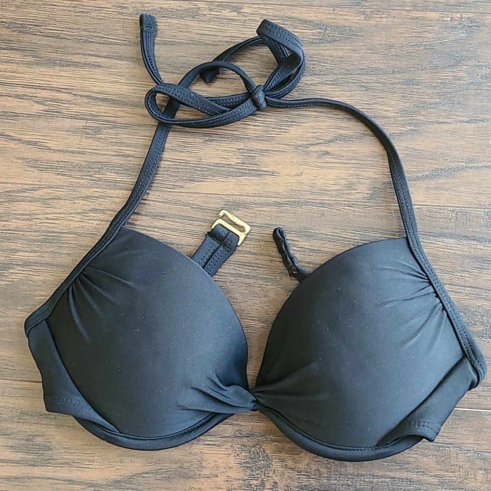 Xhilaration swim black top